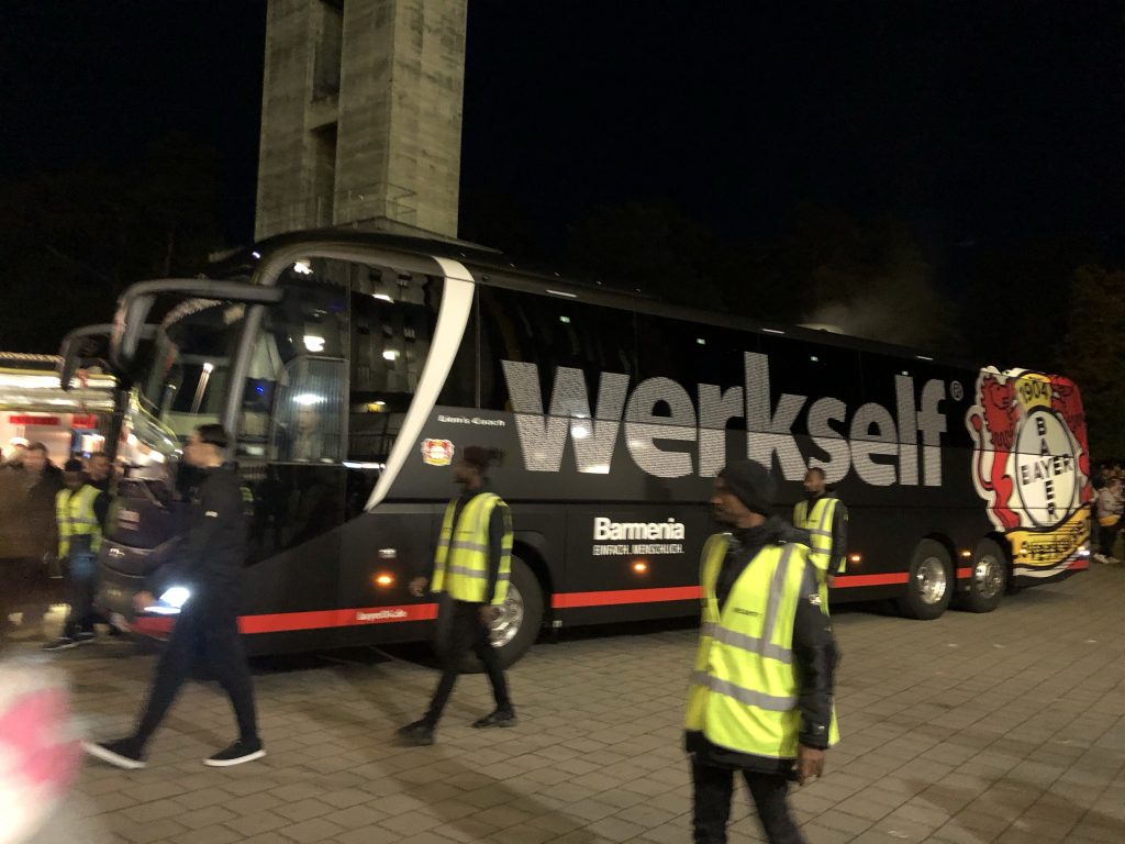 Bus in Frankfurt